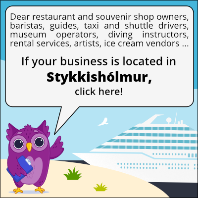 to business owners in Stykkishólmur
