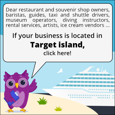 to business owners in Target island