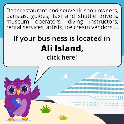 to business owners in Ali Island
