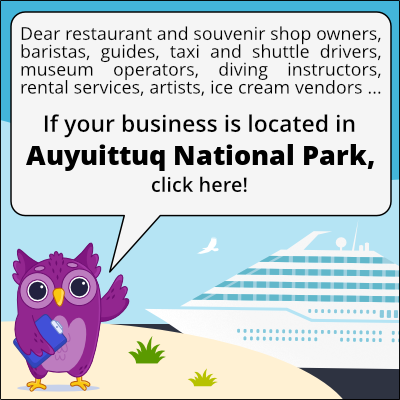 to business owners in Auyuittuq National Park