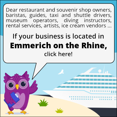 to business owners in Emmerich on the Rhine