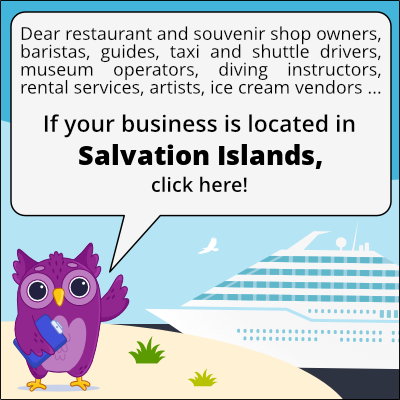 to business owners in Salvation Islands