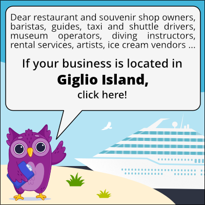 to business owners in Giglio Island